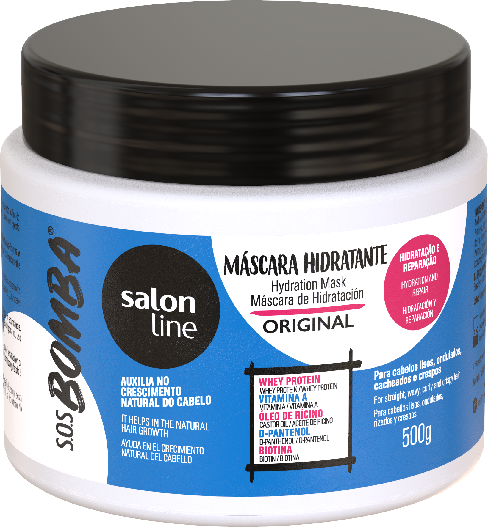 Salon Line S.O.S Bomba Hydration Mask Haarmaske 500g Salon Line