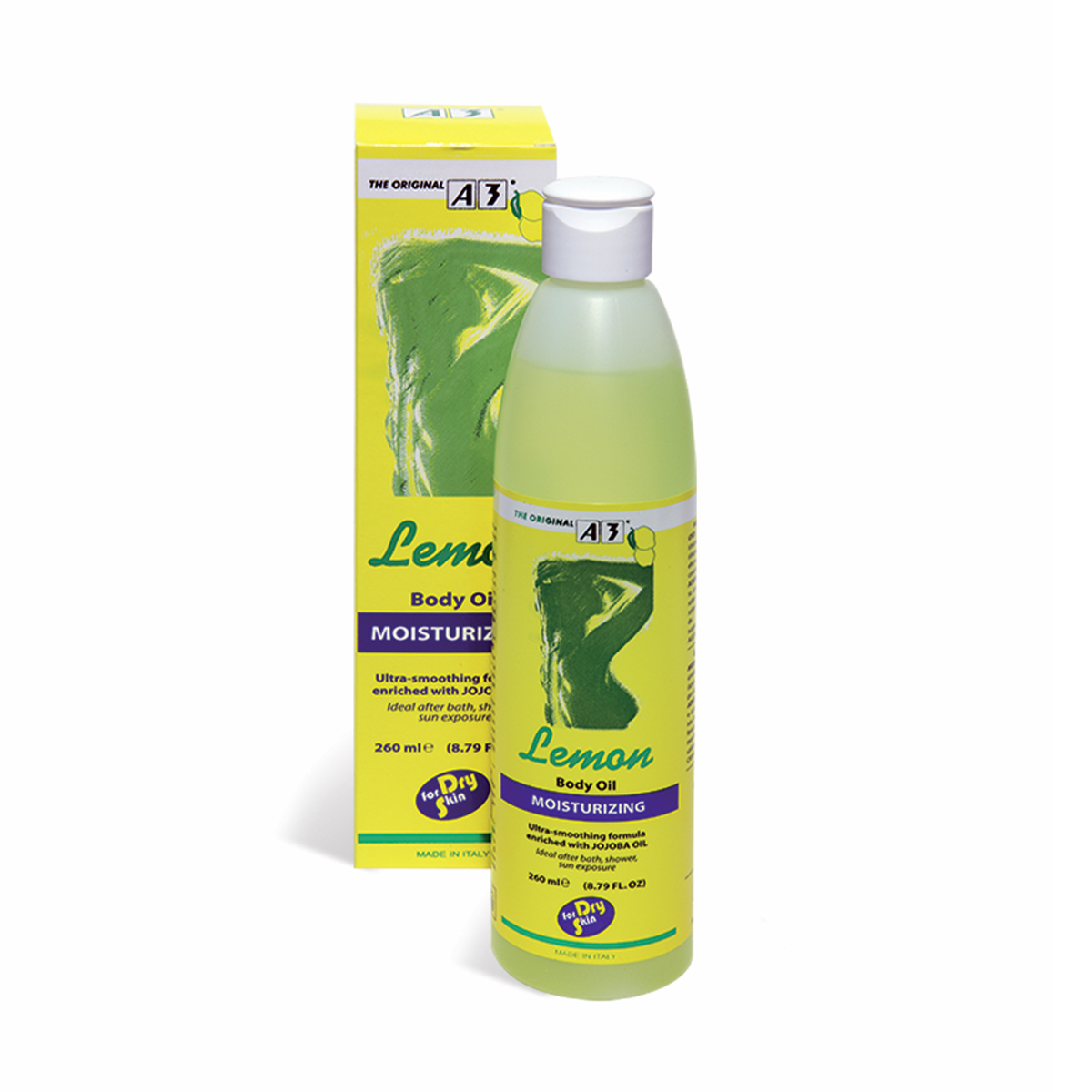 A3 Lemon Body Moisturizing Oil 260ml