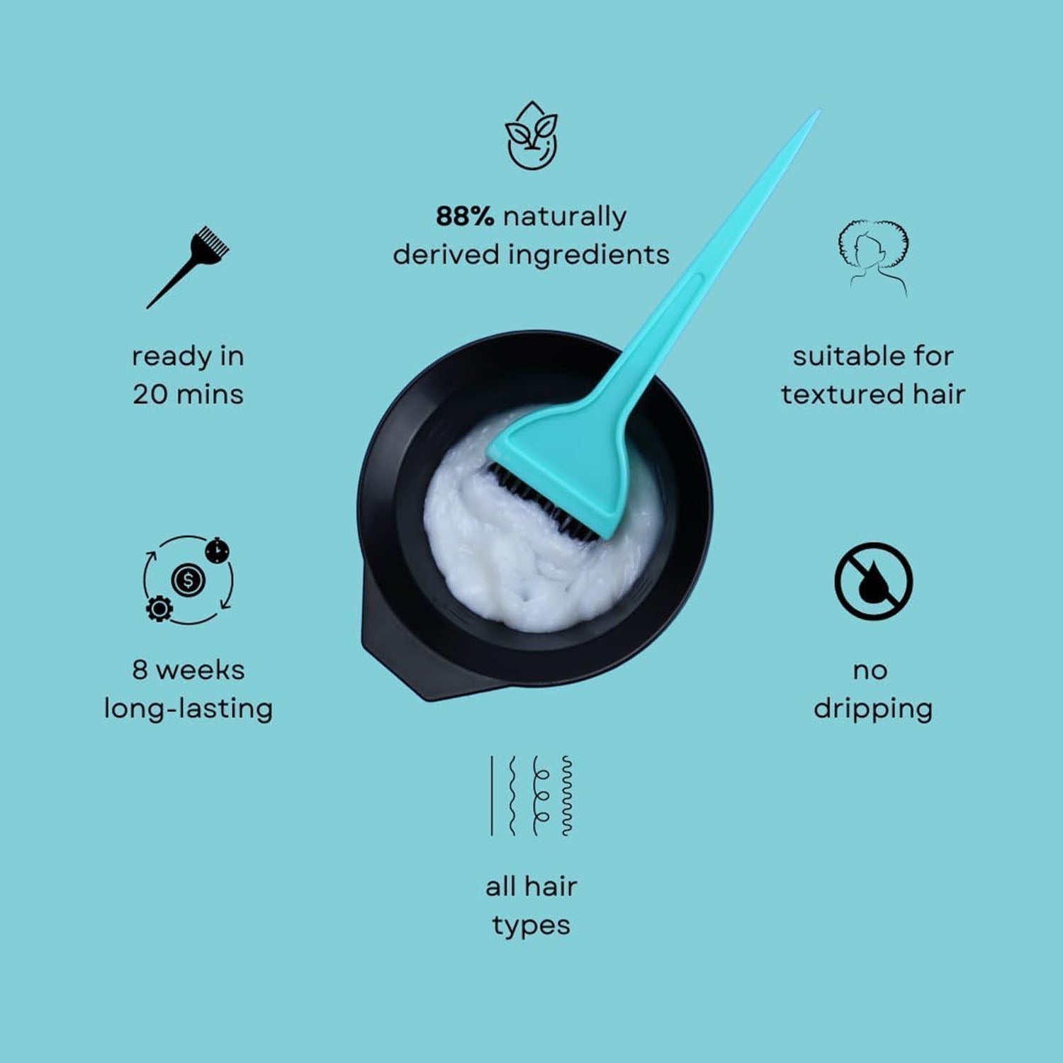 Bigen Gentle Cream Colour - 1JB - Jet Black Bigen