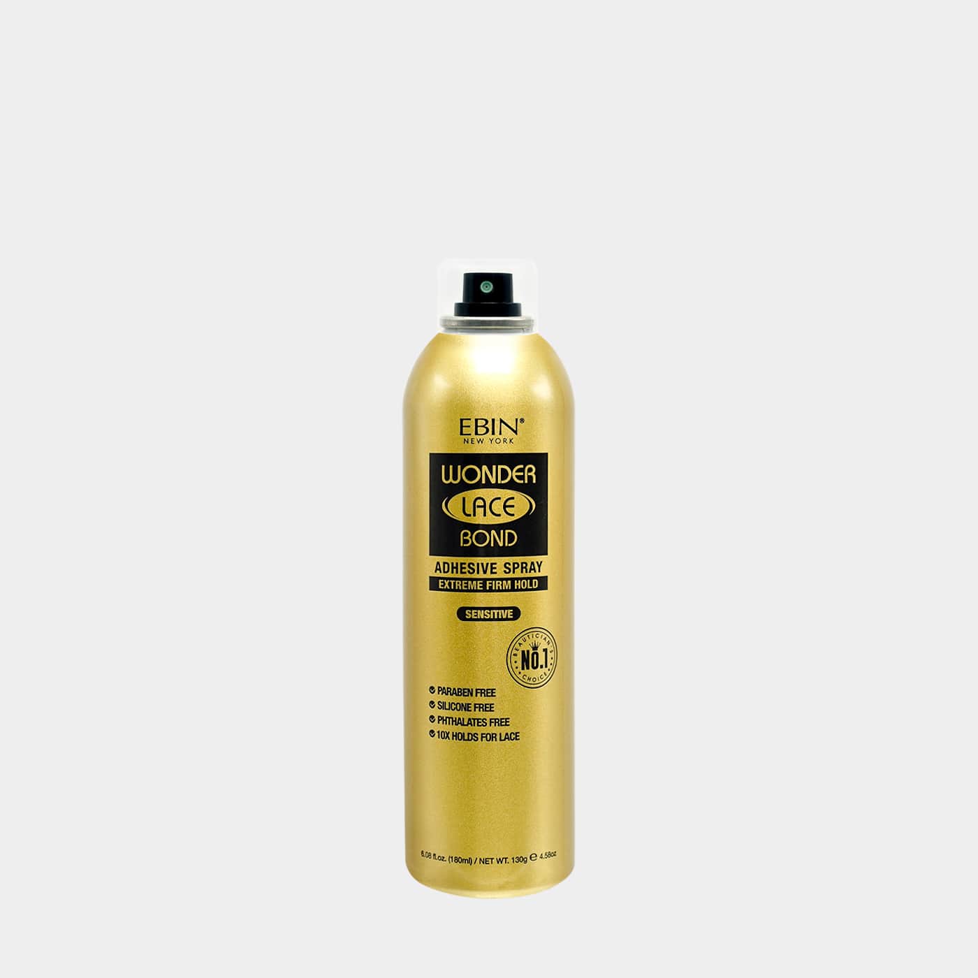 Ebin New York WONDER LACE BOND WIG ADHESIVE SPRAY - EXTREME FIRM HOLD SENSITIVE 180ml Ebin New York