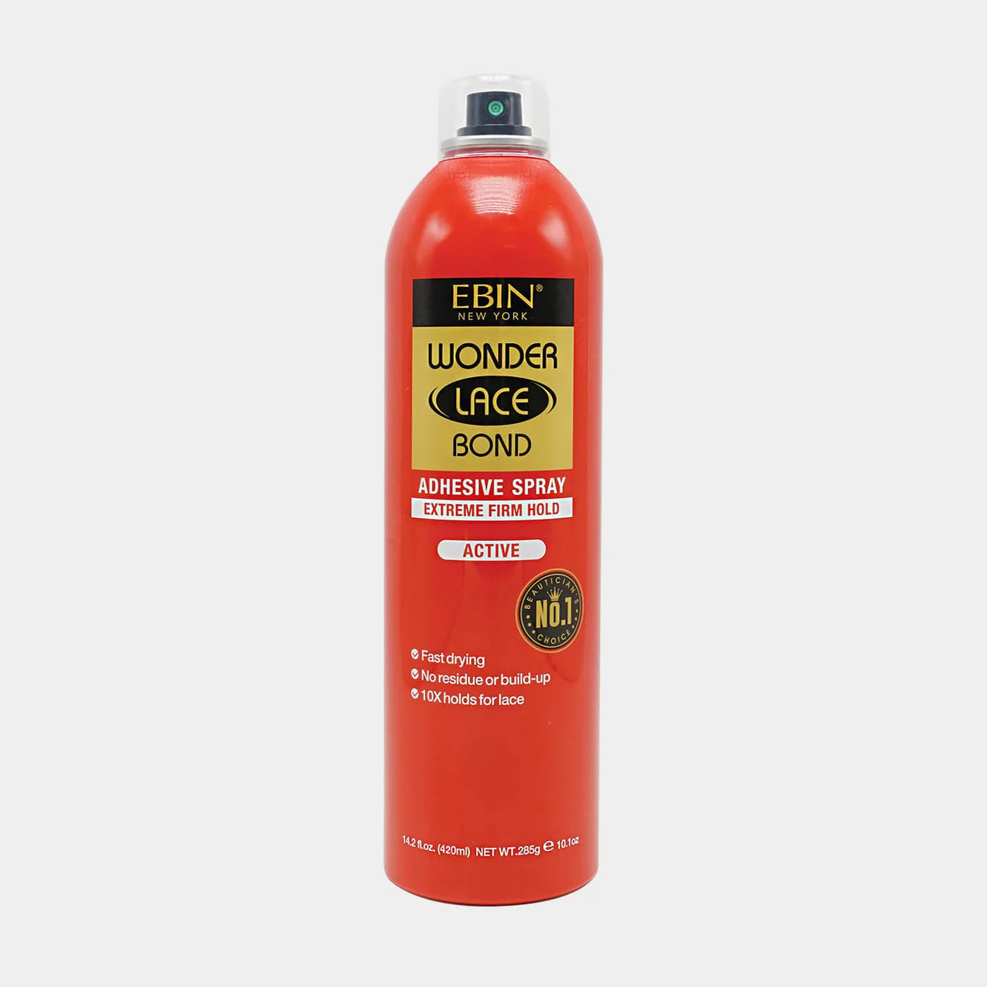 Ebin New York WONDER LACE BOND WIG ADHESIVE SPRAY - EXTREME FIRM HOLD 420ml Ebin New York