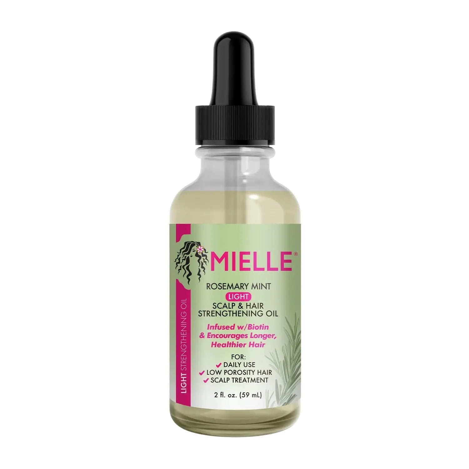 Mielle Rosemary Mint Light Scalp & Hair Strengthening Oil 59ml Mielle Organics
