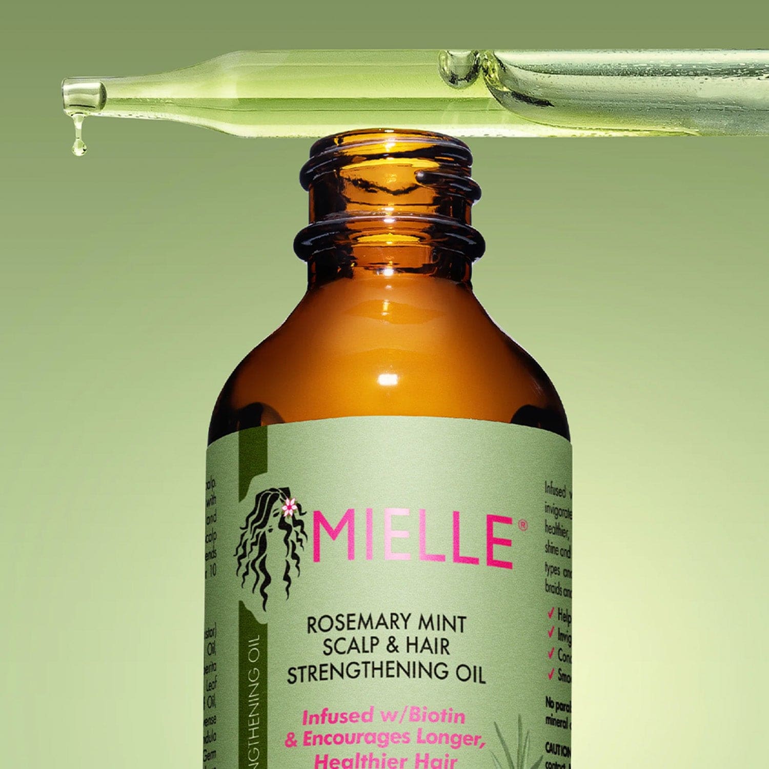 Mielle Rosemary Mint Scalp & Hair Strengthening Oil 59ml Mielle Organics