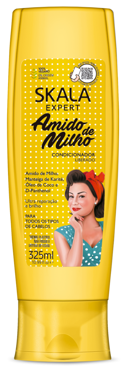 Skala Expert Amido de Milho Corn Starch Conditioner 325ml Skala