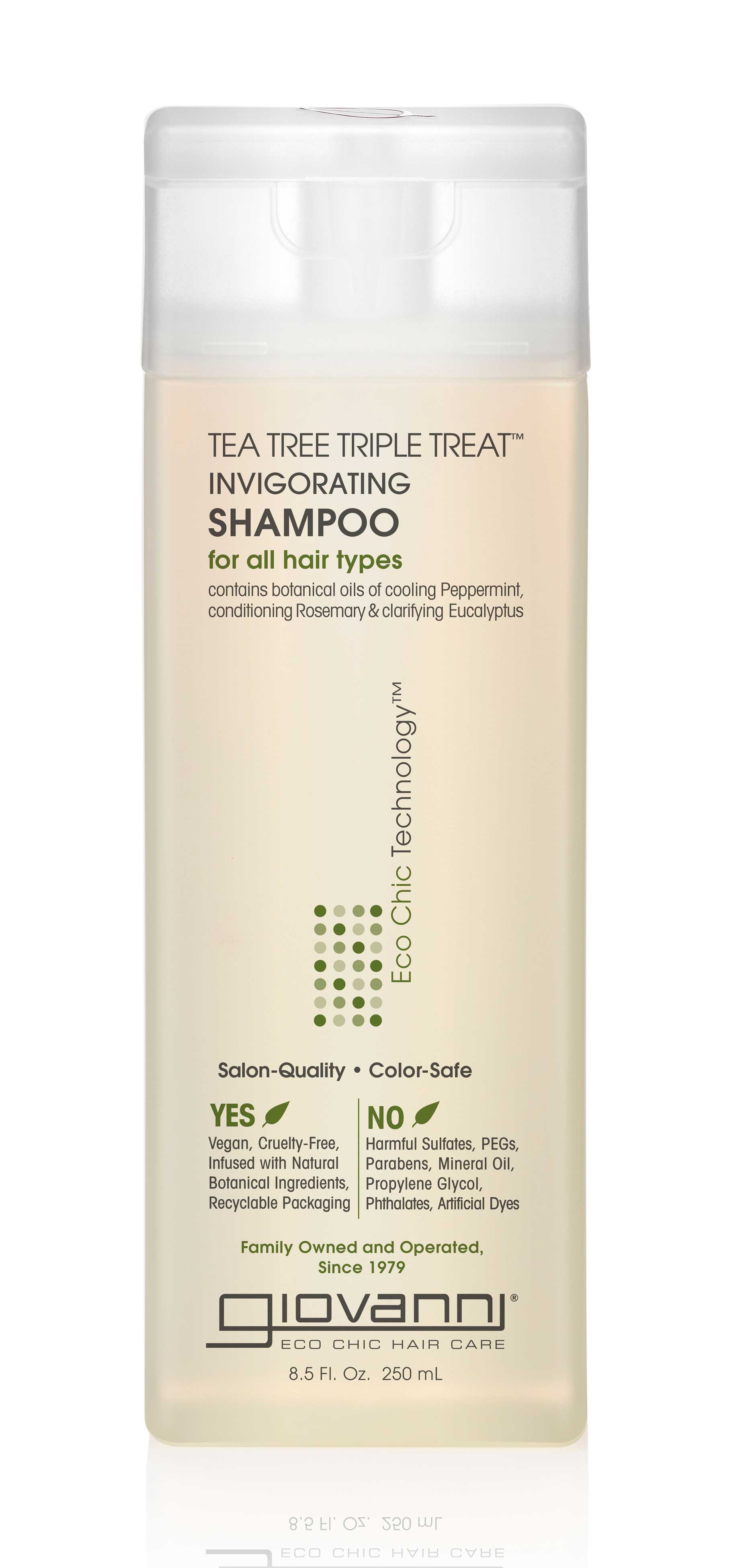 Giovanni TEA TREE TRIPLE TREAT™ INVIGORATING SHAMPOO 250ml Giovanni