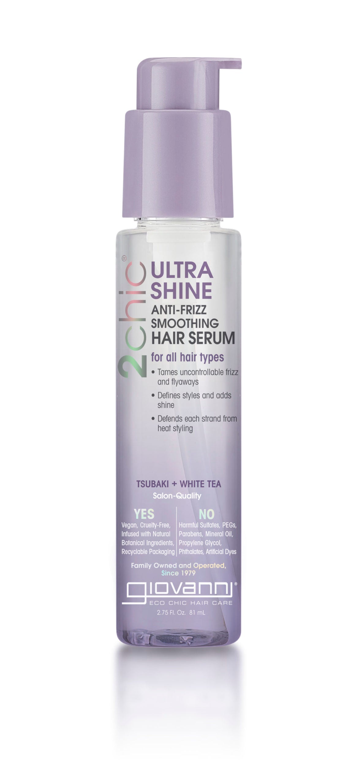 Giovanni Blackberry & Coconut Oil 2Chic REPAIRING Super Potion Hair Oil Serum 81ml Giovanni