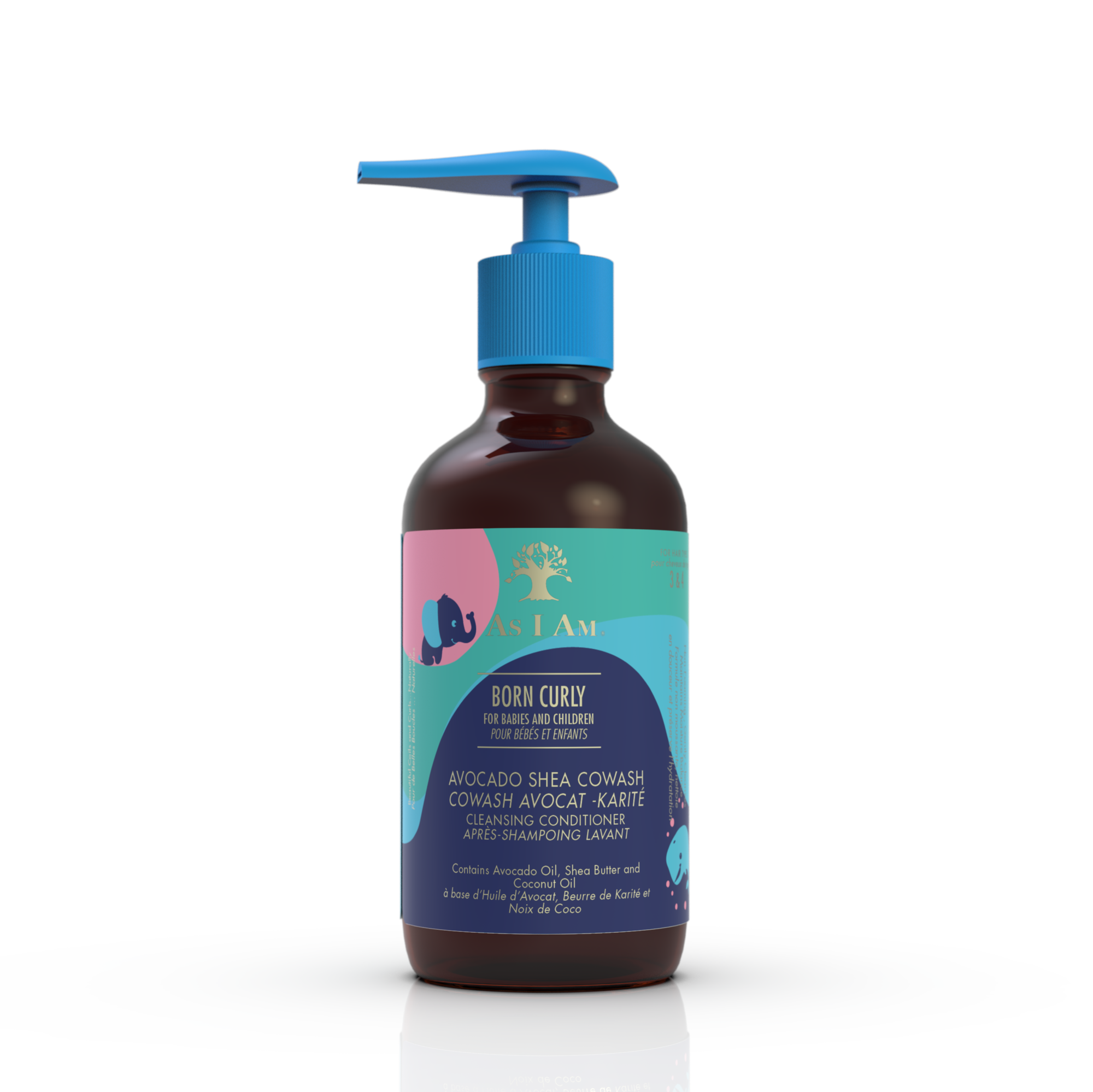 As I Am Born Curly Avocado Shea CoWash 240ml As I Am