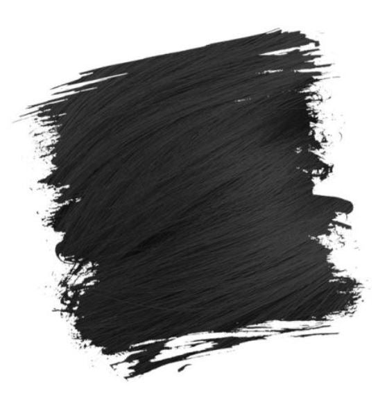 Crazy Color Semi Permanent Hair Dye Cream Natural Black 032 100ml Crazy Color