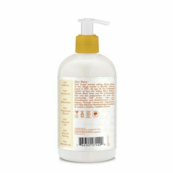 Shea Moisture Coconut Custard Make It Last Wash N' Go Shampoo 384ml Shea Moisture