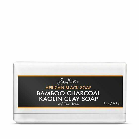 Shea Moisture African Black Charcoal Kaolin Clay Soap 142g Shea Moisture