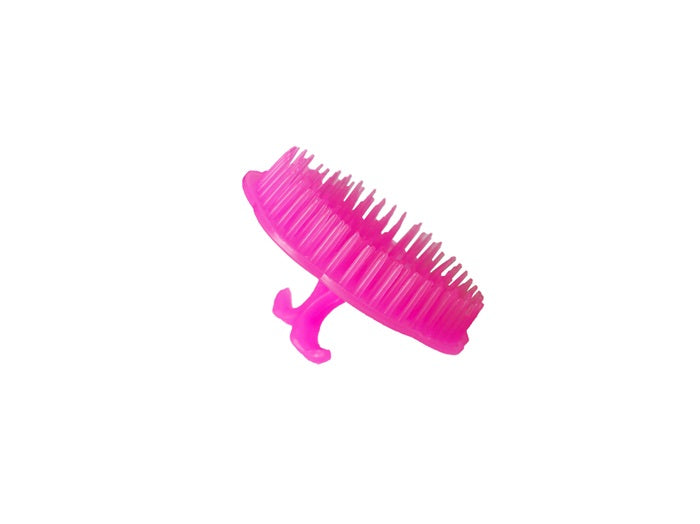 Plastic Round Hair Brush Color Pink My Hair World