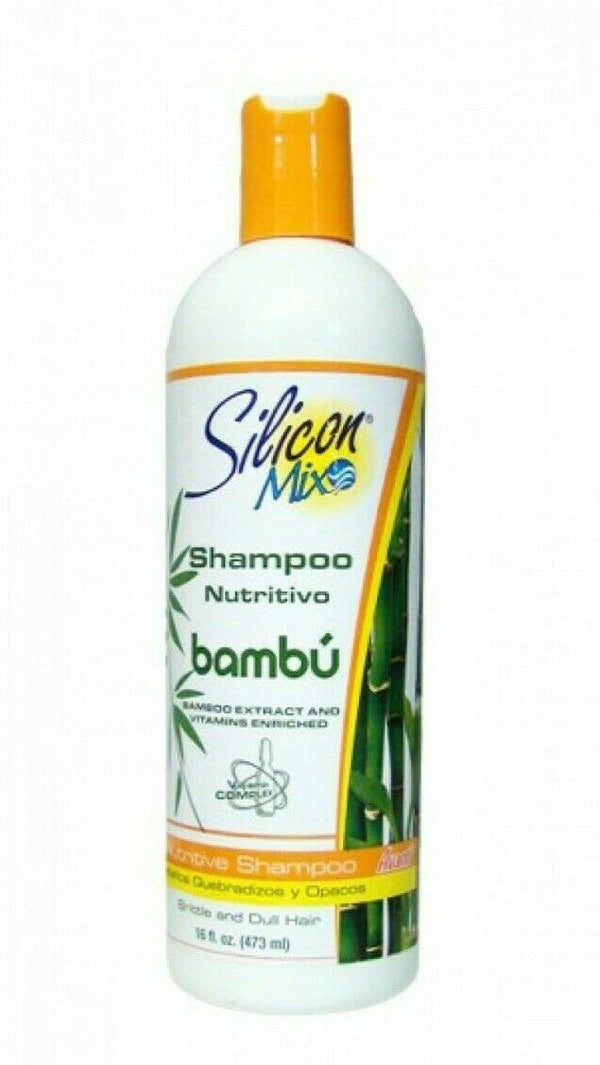 Silicon Mix Nutritivo Bambu Shampoo 16oz 473ml Silicon Mix