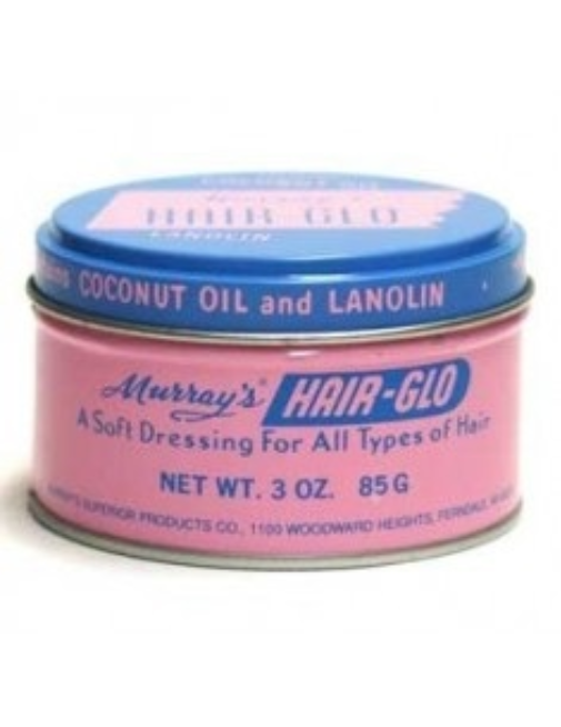 Murray's Coconut Oil & Lanolin Hair Glo Pomade Hair Dressing 85g 3oz Murray`s