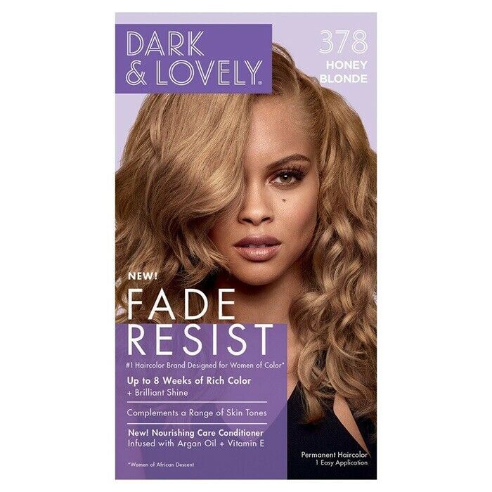 Dark and Lovely Fade-Resistant Hair Color 378 Honey Blonde - Haarfarbe Dark and Lovely