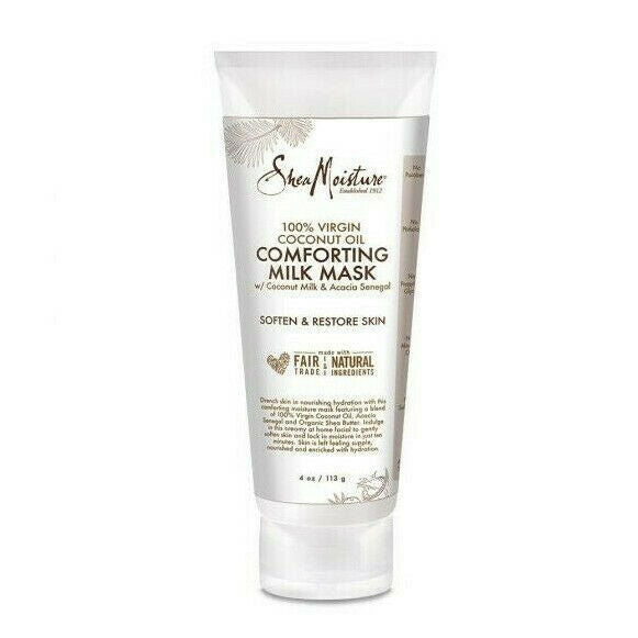 Shea Moisture 100% Virgin Coconut Oil Comforting Milk Mask 113g Shea Moisture