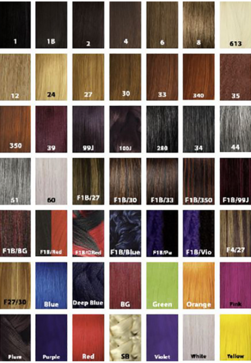 X-Pression Original Ultra Braid Hair Extension Perrücke in mehreren Farben X-Pression