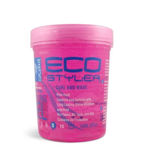 Eco Style Curl & Wave Professional Styling Hair Gel – My Hair World