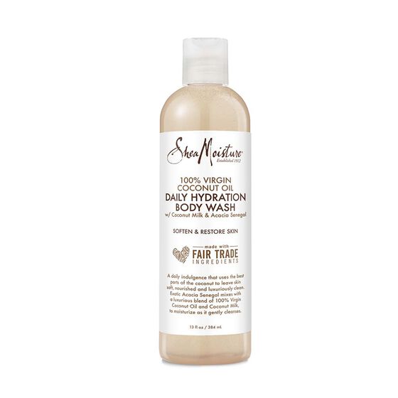 Shea Moisture 100% Virgin Coconut Oil Daily Hydration Body Wash 384ml Shea Moisture