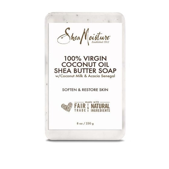 Shea Moisture 100% Virgin Coconut Oil Daily Hydration Bar Soap 227g Shea Moisture