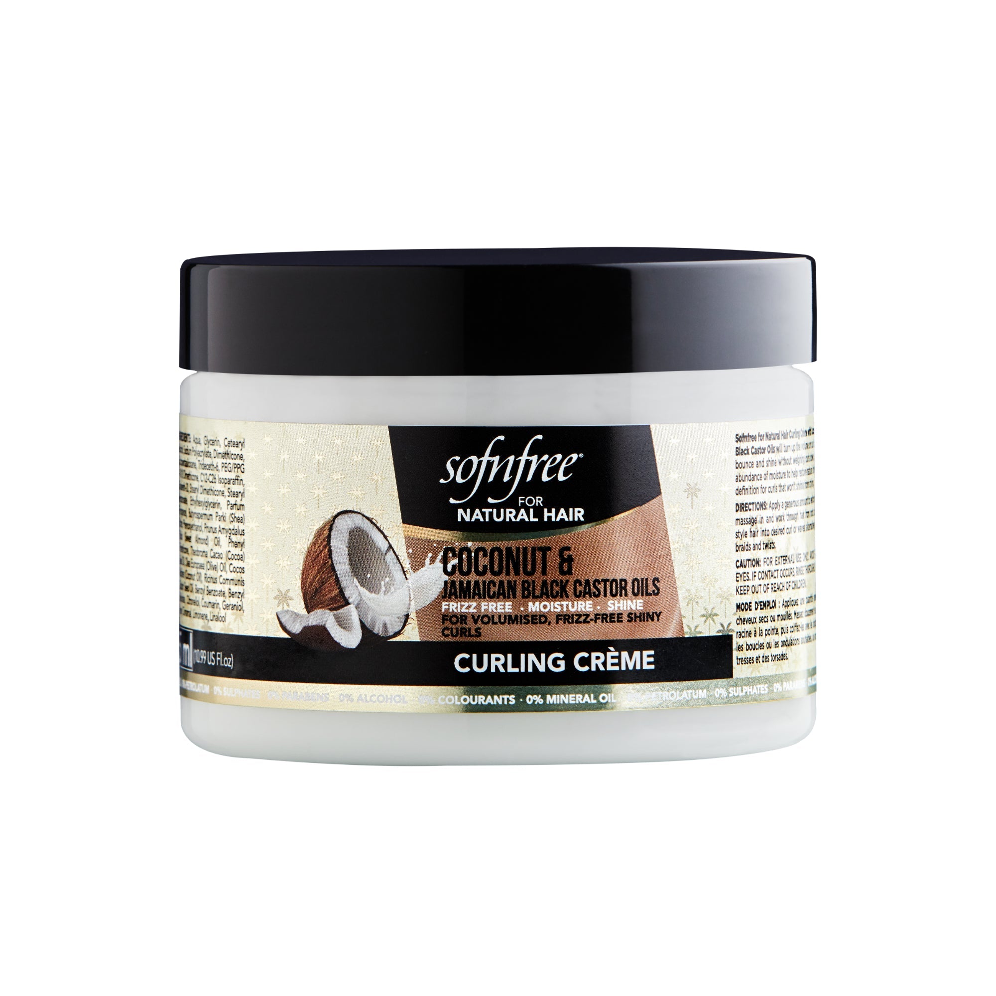 Sofn'free Manuka Coconut & Jamaican Black Castor Curling Creme 325ml sofn'free