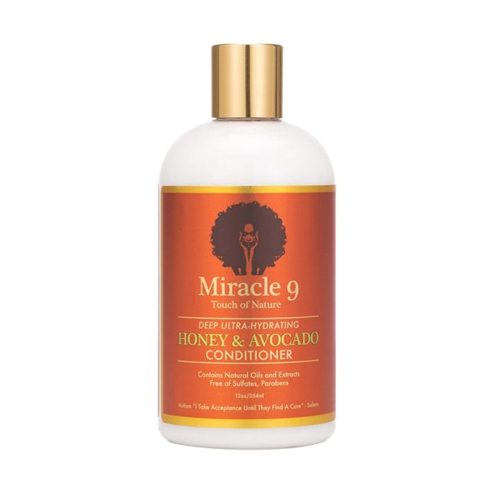 Miracle 9 Deep Ultra-hydrating Honey & Avocado Conditioner 354ml Miracle 9