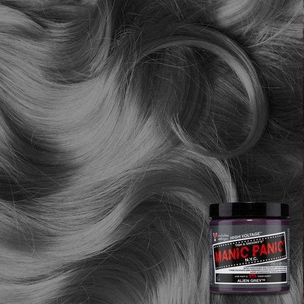 Manic Panic High Voltage Alien Grey Hair Color 118ml Manic Panic