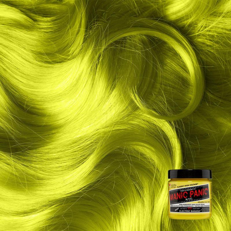 Manic Panic High Voltage Electric Banana Hair Color 118ml Manic Panic
