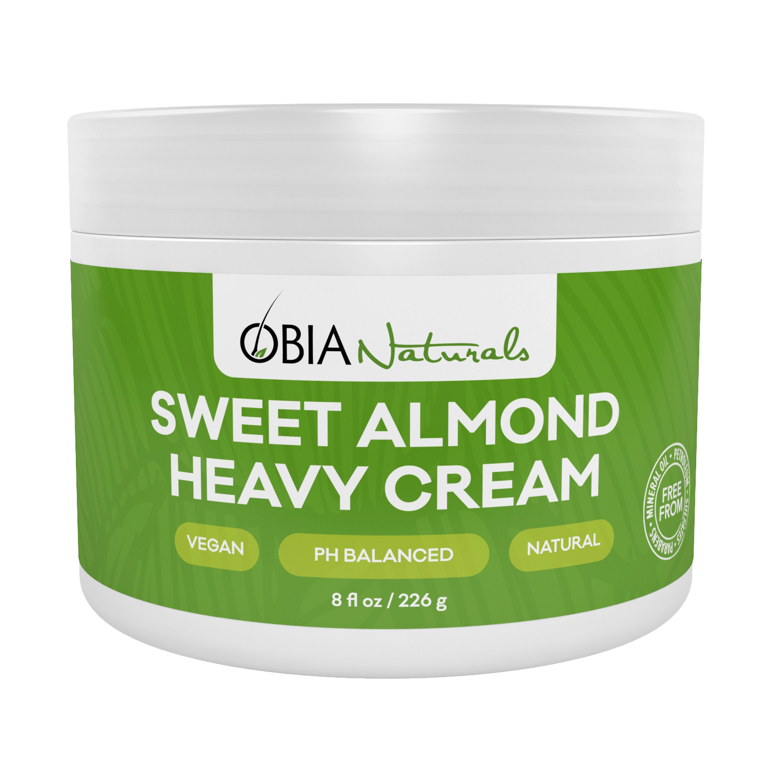 OBIA Naturals Sweet Almond Heavy Cream 226g OBIA Naturals