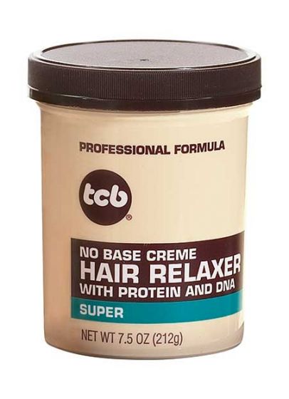 TCB No Base Creme Hair Relaxer 212g - 425g TCB