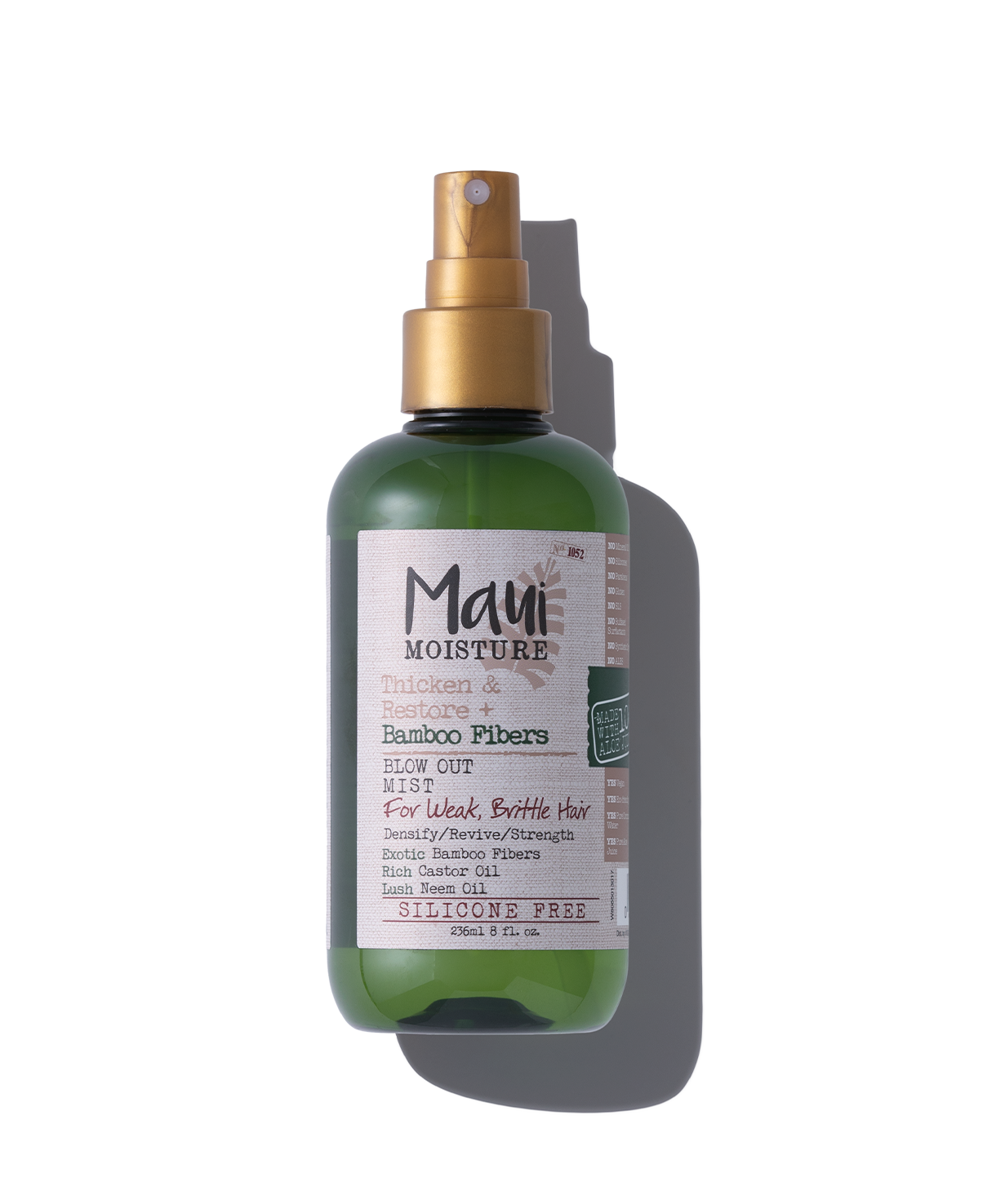 Maui Moisture Thicken & Restore + Bamboo Fibers Blow Out Mist 236ml Maui Moisture