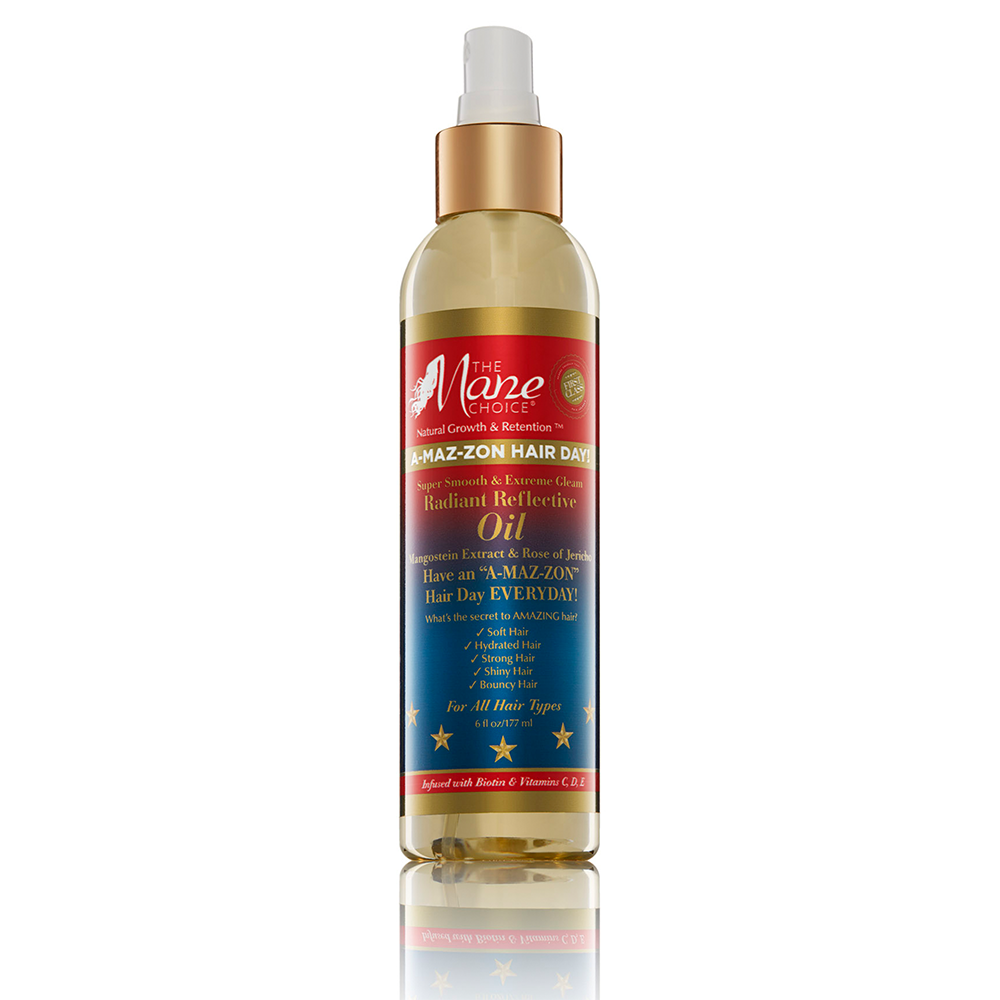 The Mane Choice A-MAZ-ZON Hair Day! Radiant Reflective Oil 177ml The Mane Choice