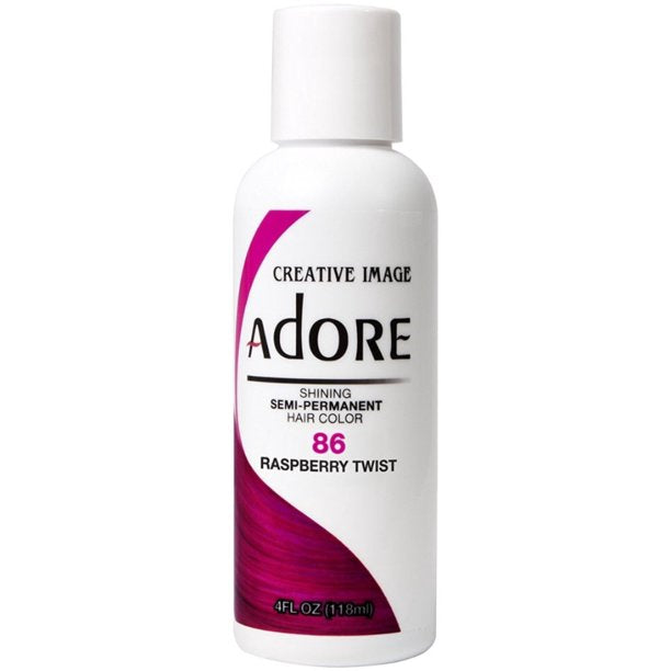 Adore Creative Image Semi Permanent Hair Color 86 Raspberry Twist 118ml Adore