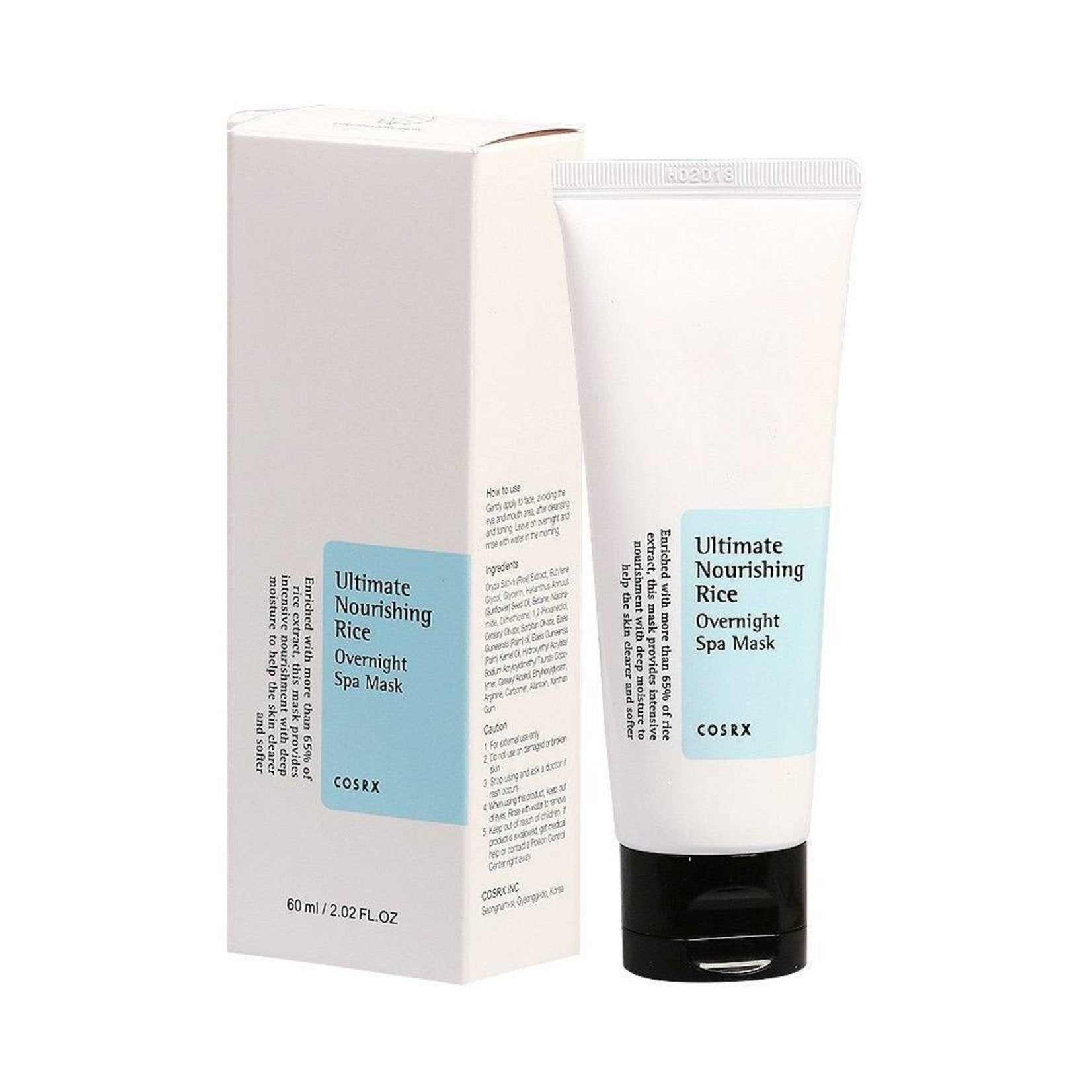 COSRX Ultimate Nourishing Rice Overnight Spa Mask 60ml COSRX