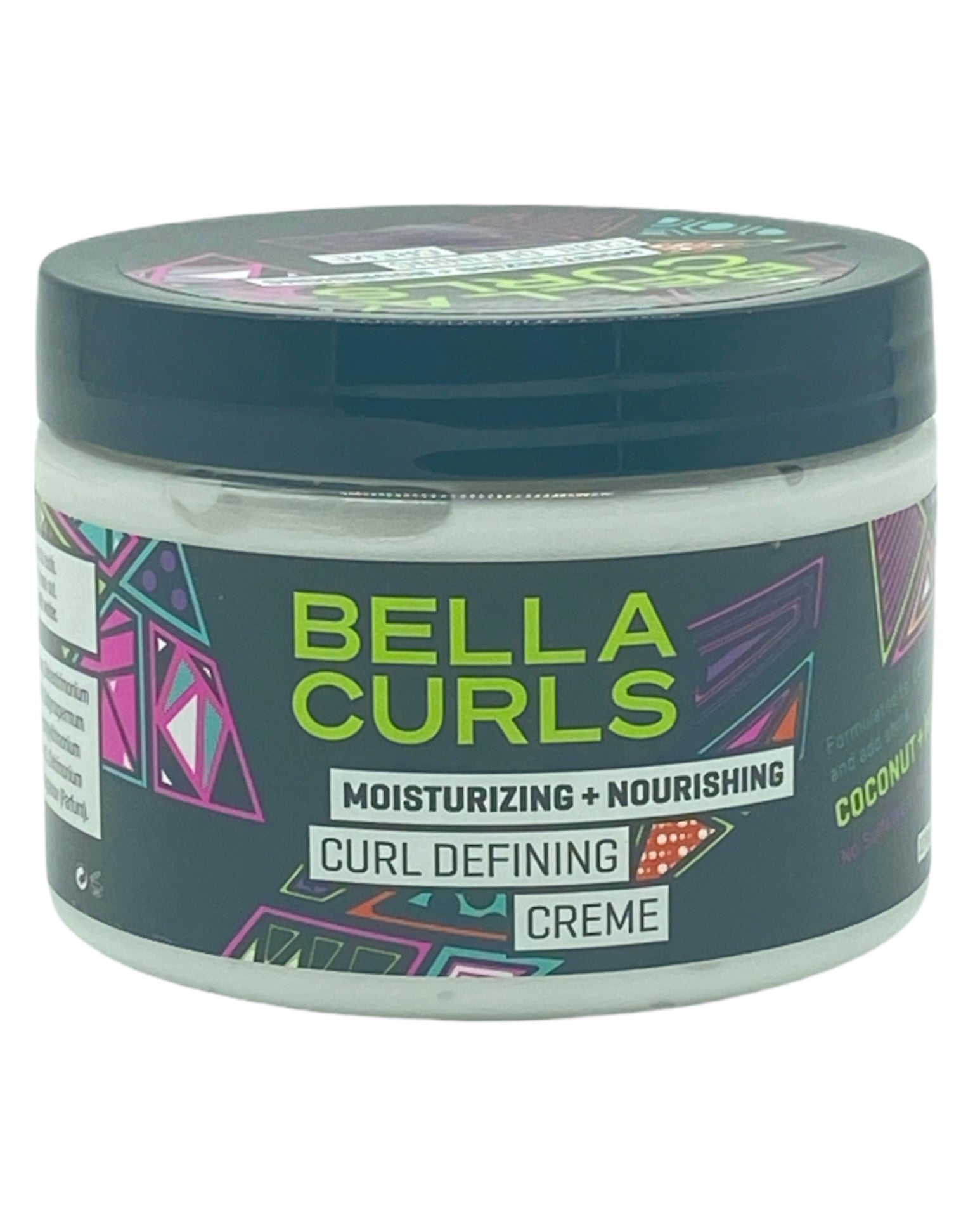 Bella Curls Coconut + Honey Moisturizing + Nourishing Curl Defining Creme 355ml Bella Curls