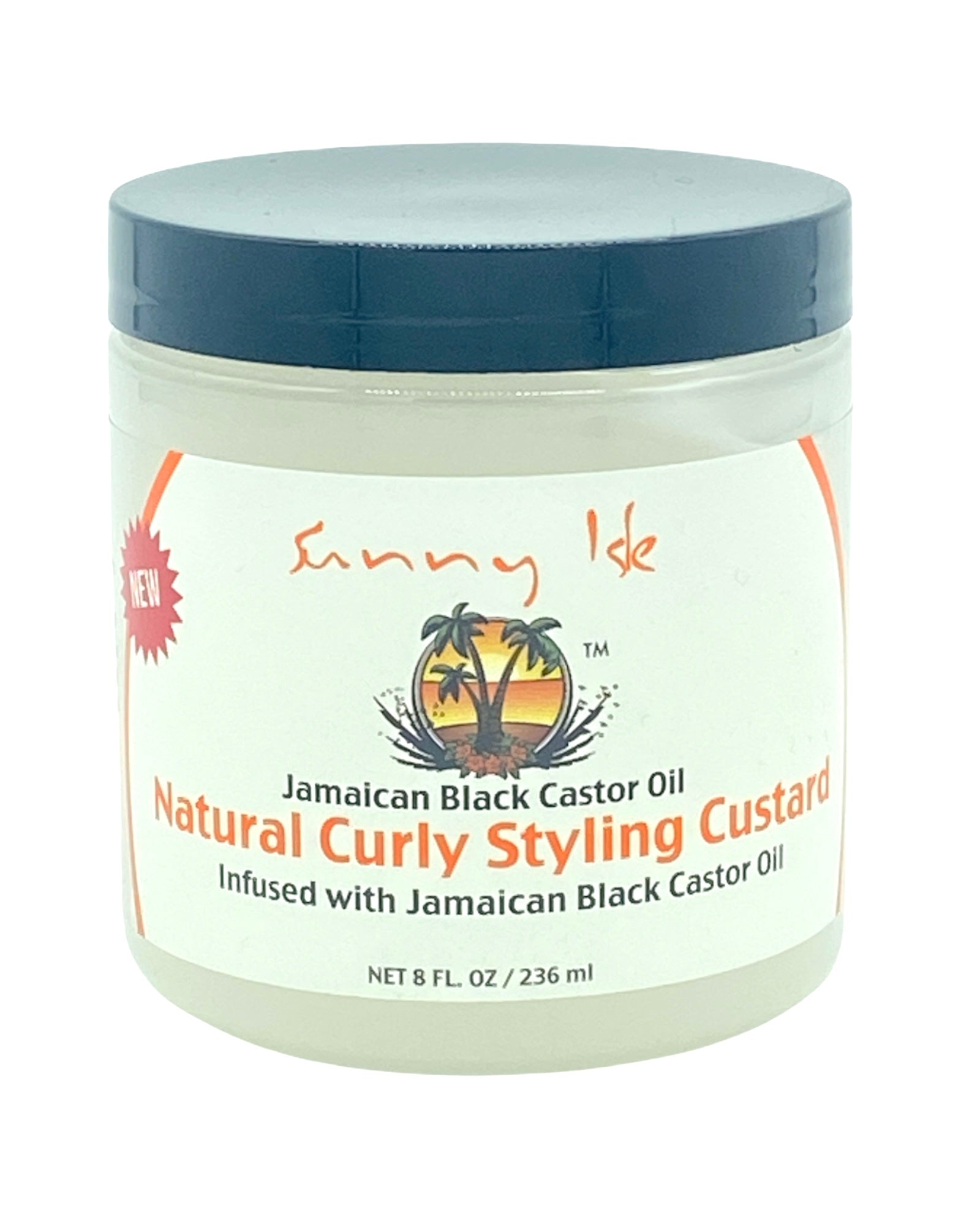 Sunny Isle Jamaican Black Castor Oil Curly Styling Custard 236ml Sunny Isle