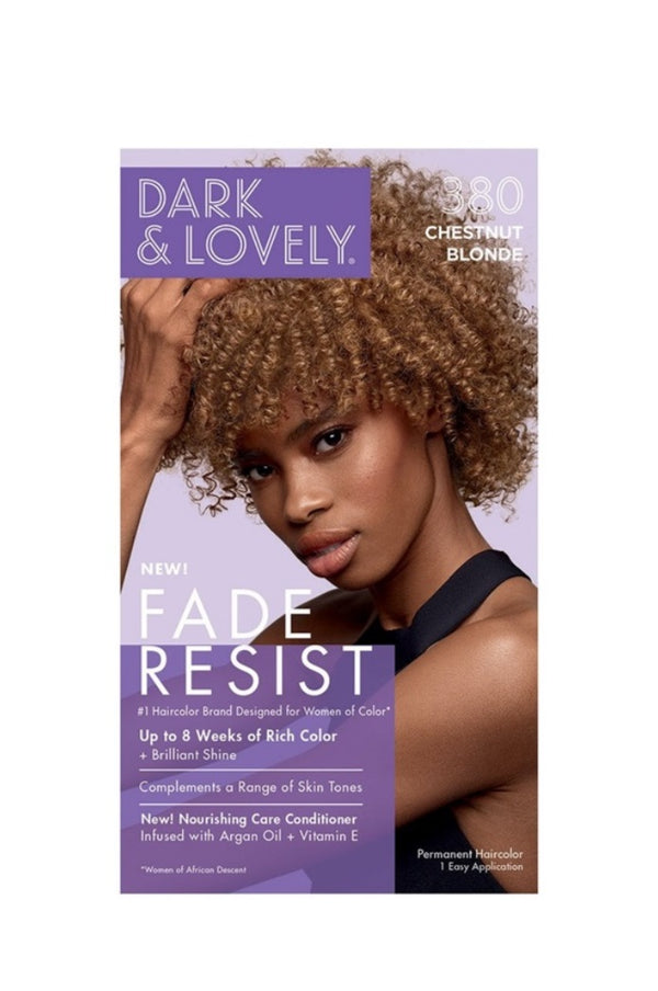 Dark and Lovely Fade-Resistant Hair Color 380 Chestnut Blonde - Haarfarbe Dark and Lovely