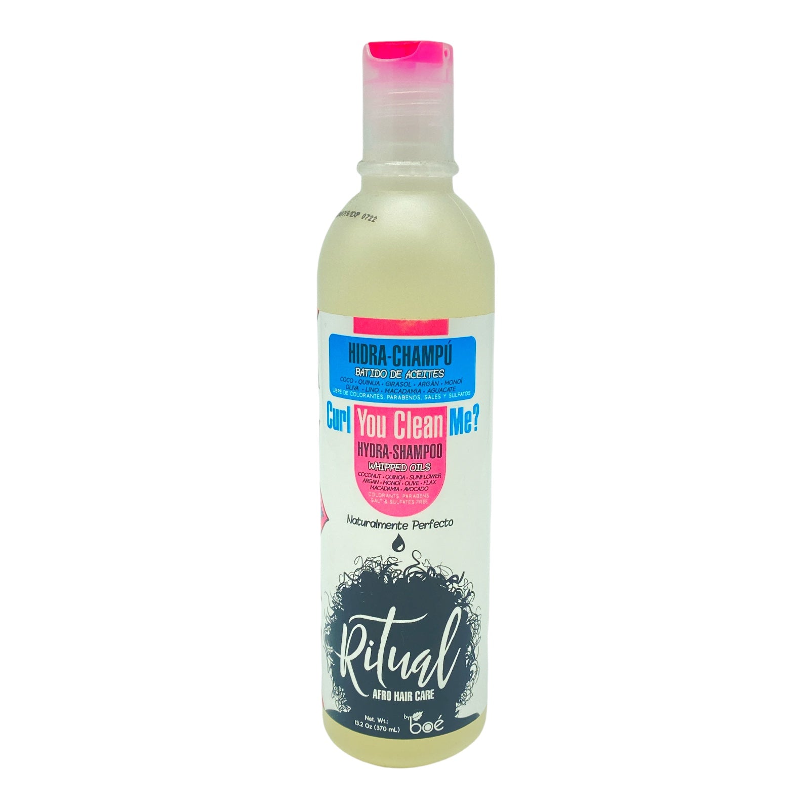 Ritual Afro Hair Care Curl You Clean Me Hydra Shampoo 370ml Ritual Afro Hair Care