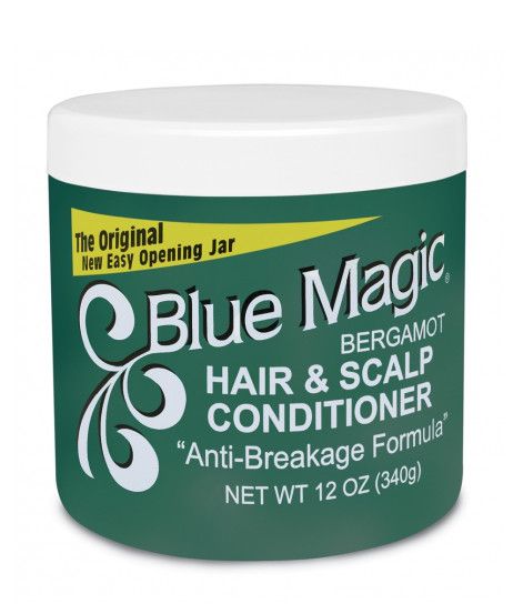 Blue Magic Bergamot Anti Breakage Hair & Scalp Conditioner 390g Blue Magic