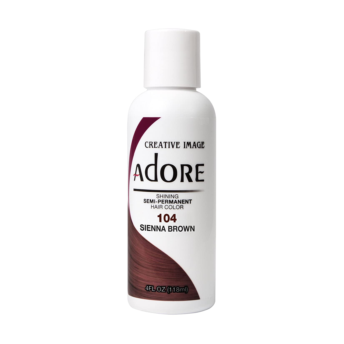 Adore Creative Image Semi Permanent Hair Color 104 Sienna Brown 118ml