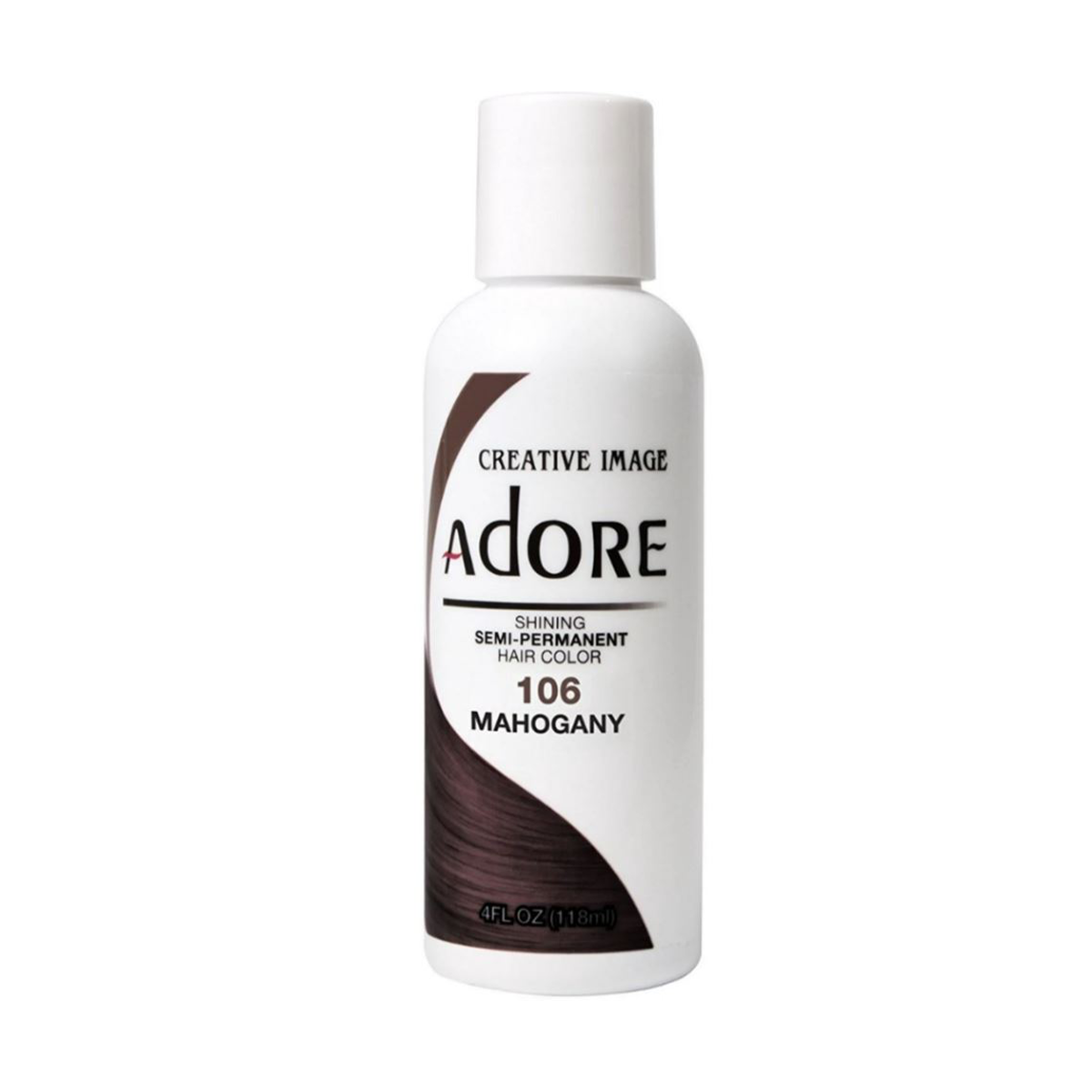 Adore Creative Image Semi Permanent Hair Color 106 Mahogany 118ml Adore