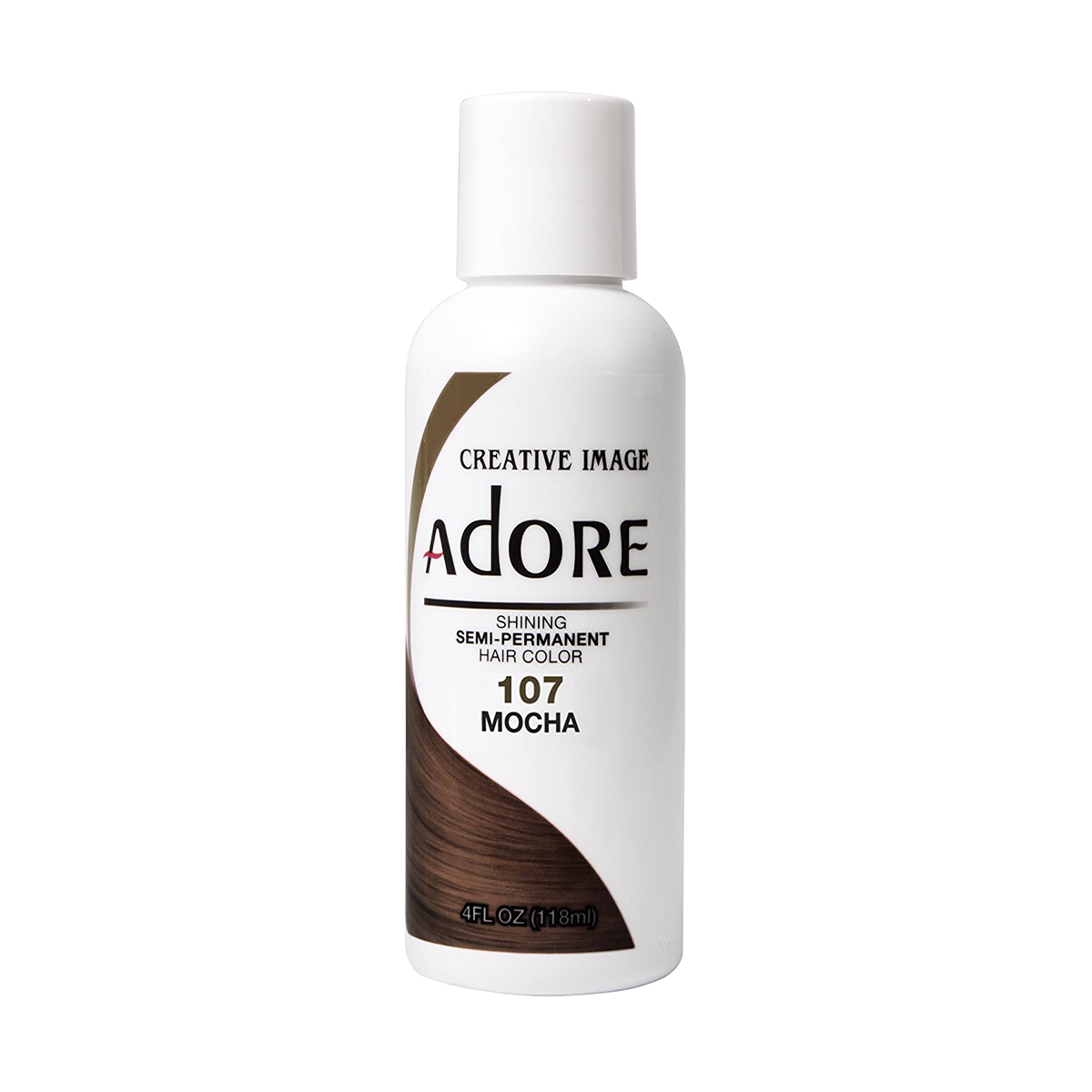 Adore Creative Image Semi Permanent Hair Color 107 Mocha 118ml Adore