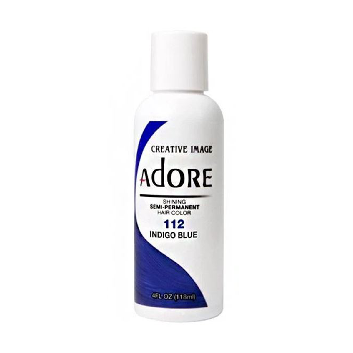 Adore Creative Image Semi Permanent Hair Color 112 Indigo Blue 118ml Adore