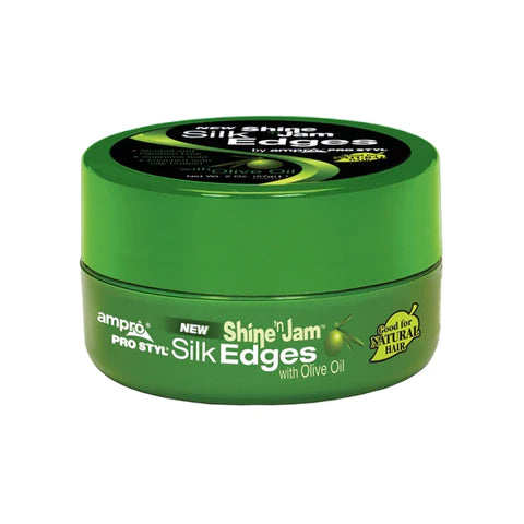 Ampro Shine 'n Jam Conditioning Gel Silk Edges 63g Ampro Shine'n Jam