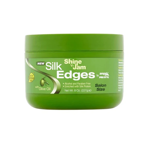 Ampro Shine'n Jam Conditioning Gel Silk Edges 227g Ampro Shine'n Jam