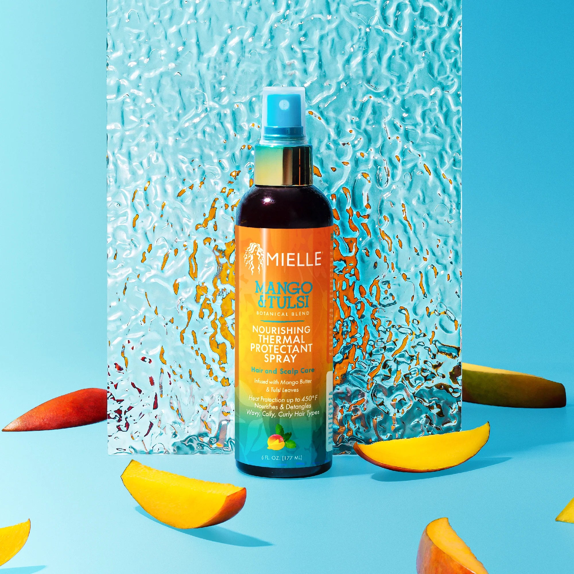 Mielle Mango & Tulsi Nourishing Thermal Protectant Spray 177ml Mielle Organics