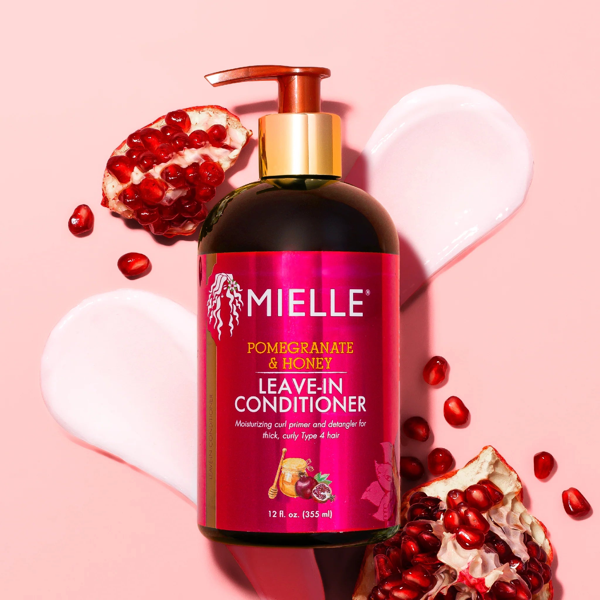 Mielle Pomegranate & Honey Leave-In Conditioner 355ml Mielle Organics