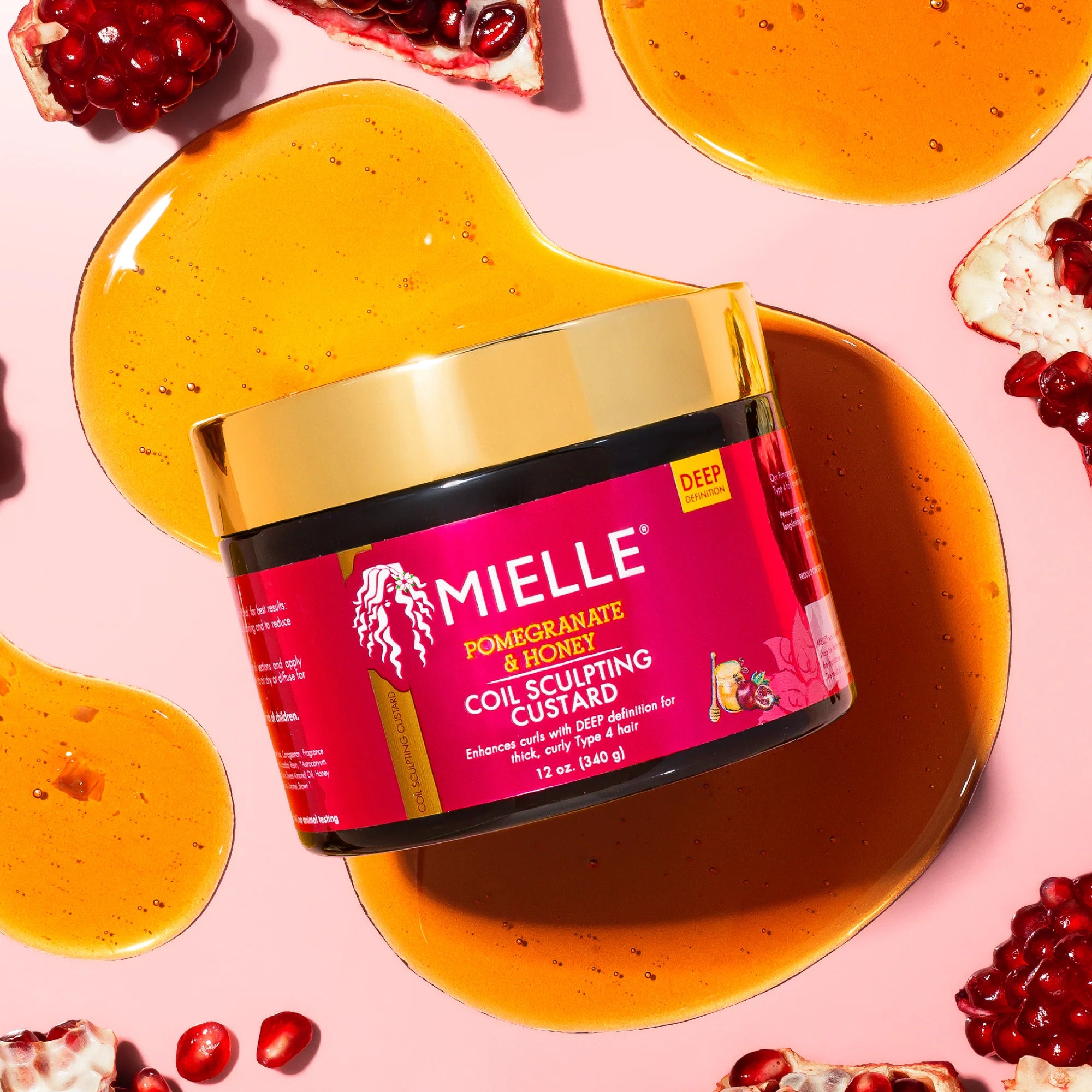 Mielle Organics Pomegranate & Honey Coil Sculpting Custard 340g Mielle Organics