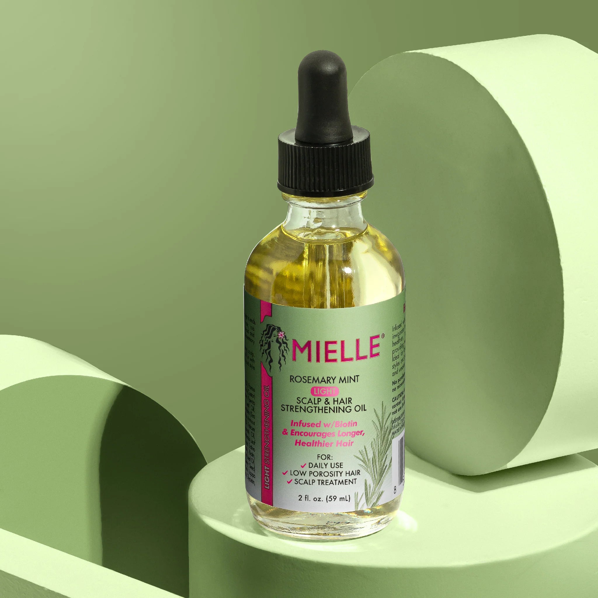 Mielle Rosemary Mint Light Scalp & Hair Strengthening Oil 59ml Mielle Organics