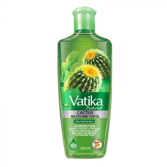 Dabur Vatika Naturals Wild Cactus Hair Oil 200ml Kaktusöl Dabur