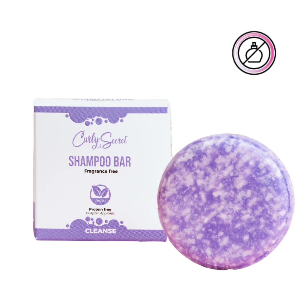 Curly Secret Cleanse Shampoo Bar - Fragrance Free 60g Curly Secret